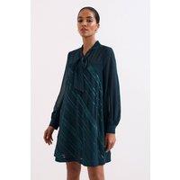 Phase Eight Women's Sonali Satin Dress in Turquoise | Size: 16