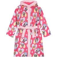 Bluey Girl's Bingo Fleece Dressing Gown in Pink | Size: 4-5 Years