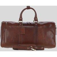 Ashwood Leather Men's Classic Leather Weekend Bag in Tan
