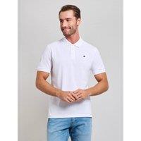Beverly Hills Polo Club Men's MODERN SLIM FIT POLO SHIRT GHOST in White | Size: Large