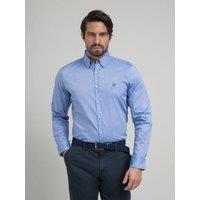 Beverly Hills Polo Club Men's TRI-COLOUR TAG FORMAL SHIRT in Blue | Size: XL