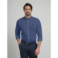 Beverly Hills Polo Club Men's POLO PONY FORMAL SHIRT in Blue | Size: Large