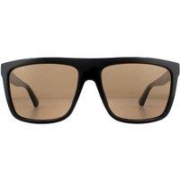 Gucci Men's Square Black Brown GG0748S Sunglasses