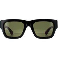 Gucci Men's Square Black with Green & Red Green GG1668S