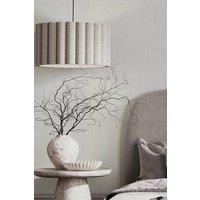 Boutique Cascade Pearl Wallpaper in White | Size: 10000mm x 520mm