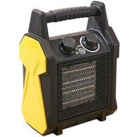 Faithfull 'Power Plus' Ceramic Fan Heater 2kW 240V in White