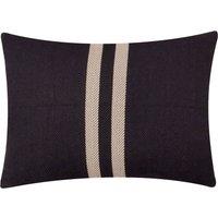 Yard Benton Woven 100% Cotton Cushion in Black