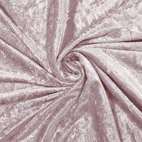 Intimates Velvet Ring Top Curtains - Door Drapes with Plush Texture in Dusty Pink | Size: 210 cm width x 120 cm drop
