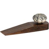 Nicola Spring Traditional Vintage Wooden Door Wedge Stop