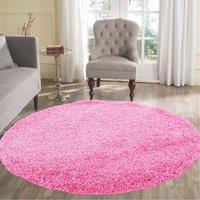 Desire Rugs Modern Elegant Soft Shaggy Rug for Living Rooms - Stylish Area Rugs in Pink | Size: 60 cm x 220 cm
