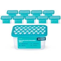 LIVIVO 500ml Disposable Dehumidifiers Pack of 10 in Blue