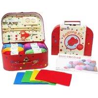 Buttonbag Knitting Craft Kit - Learn to Knit - Suitable for All Levels