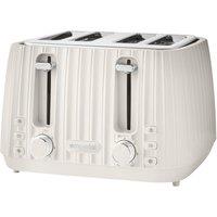 Emperial Toaster with 4 Slots, 7 Browning Levels, 1600W - Flow Range in White | Size: 2 Pack