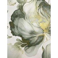 Muriva Elysian Floral Wallpaper in Green