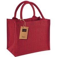 Westford Mill Jute Mini Gift Bag in Red