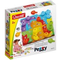 Quercetti Jumbo Peggy - 45 pz | Size: 1 Pack