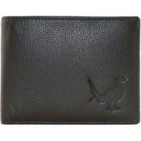 Mala leather Men's Mens Leather Pheasant Wallet in Black