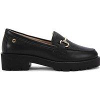 Carvela Women's 'Snap Chunky' Leather Flats in Black | Size: 3