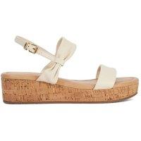 Dune London Women's 'Laliz' Leather Sandals in Natural | Size: 7