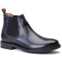 Base London Men's Bloom Chelsea Boot in Navy | Size: 8