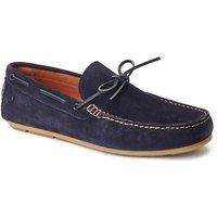 Base London Men's Brooks Driver Shoe in Navy | Size: 7