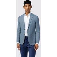 Ted Baker Men's Prynne Slim Fit Structure Jacket in Blue | Size: 40R