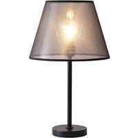 Contemporary Bedside Table Light in Black