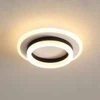 COMELY 24W 2600LM Modern Round LED Ceiling Light, Warm White Light 3000K