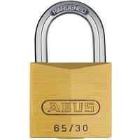 ABUS 65/30mm Brass Padlock Keyed Alike 305 in Yellow