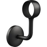Rothley Matt Black Modern Bannister Staircase Handrail Wall Bracket 40mm