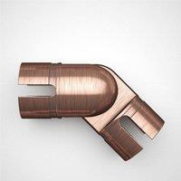 Rothley Antique Copper Adjustable Bannister Staircase Handrail Elbow 40mm