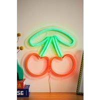 ValueLights Neon Sign Cherries Style Novelty Wall Light