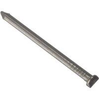 Forgefix Oval Lost Head Nail Bright Finish 100Mm Bag Weight 500G in Silver