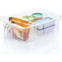 Mikasa Set of 2 Clear Fridge Storage Boxes