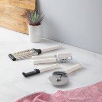 KitchenAid 4pc Porcelain White Kitchen Tool Set