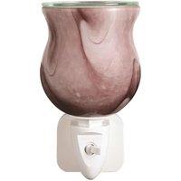 Aroma Accessories Electric Plug In Wax Melter 12cm Swirl in Purple