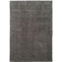 Kukoon Neutral Plush Soft Textured Grey Area Rug | Size: 60 cm x 240 cm