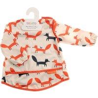 Cosatto Baby Weaning Coverall Feeding Bib Mister Fox in Beige