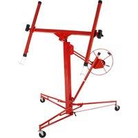 tectake Plasterboard Lifter in Red