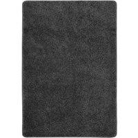 Berkfield Home Shaggy Rug Dark Grey 120x170 cm Anti Slip | Size: 100 cm diameter