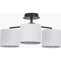 Ruma 3 Light Pendant For Living Room Ceiling Hanging White Lights