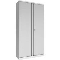 Phoenix Safe Company Steel Storage Cupboard in Grey with Key Lock, SCL1891GGK, 437L | Size: 180 cm x 100 cm