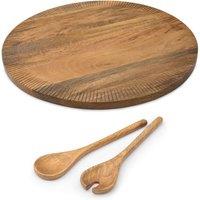 Jamie Oliver Big Love Wooden Serving Board Set in Brown