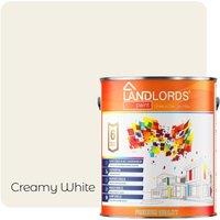 LANDLORDS PAINT Kitchen & Bathroom Paint - 2.5L in Creamy White