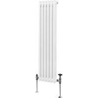 Monstershop Traditional 2 Column Radiator - 1500 x 292mm - White