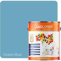 LANDLORDS PAINT Shed & Fence Paint - 2.5L in Ocean Blue