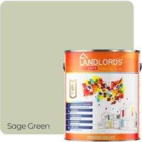LANDLORDS PAINT Anti-Mould Paint - 5L in Sage Green