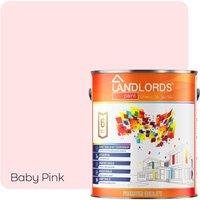 LANDLORDS PAINT Kitchen & Bathroom Paint - 2.5L in Baby Pink