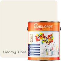 LANDLORDS PAINT Shed & Fence Paint - 5L in Creamy White