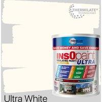 THERMILATE TECHNOLOGIES InsOpaint ULTRA - 9 IN 1 Interior & Exterior Paint - 1L in Ultra White